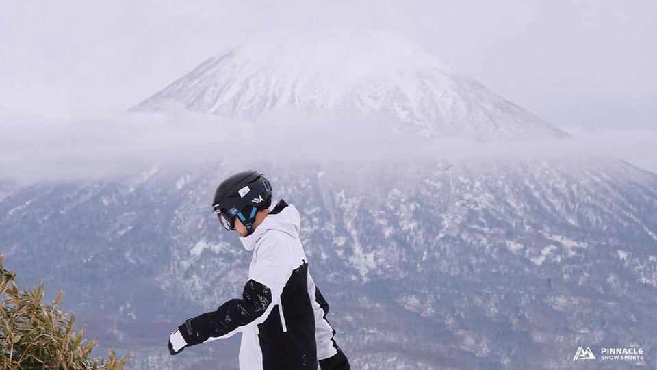 雪場滑行攝影