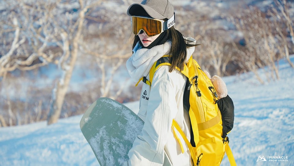 滑雪動態畫面